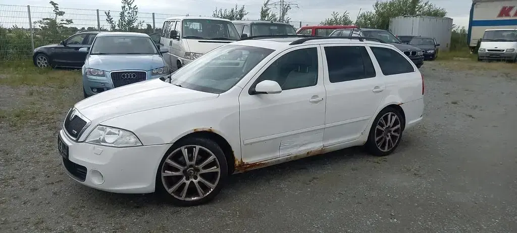 Gebraucht Skoda Octavia RS 170 PS (125 kW) 2008 Weiß Kombi