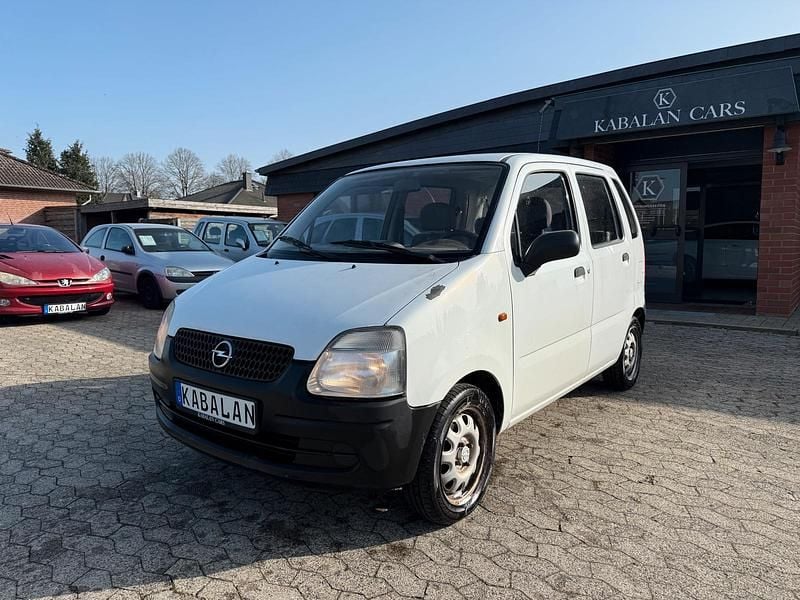 Gebraucht Opel Agila 58 PS (42 kW) 2002 Weiß Van / Kleinbus