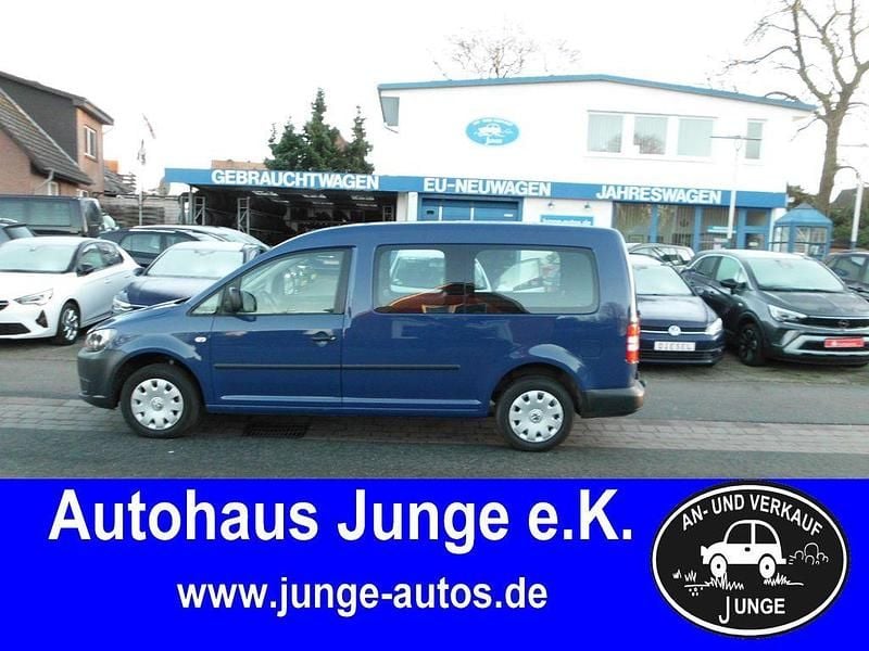 Blau Gebraucht 2015 VW Caddy Maxi Van / Kleinbus | 9.990 € (Guter Preis) - Bild 1/4