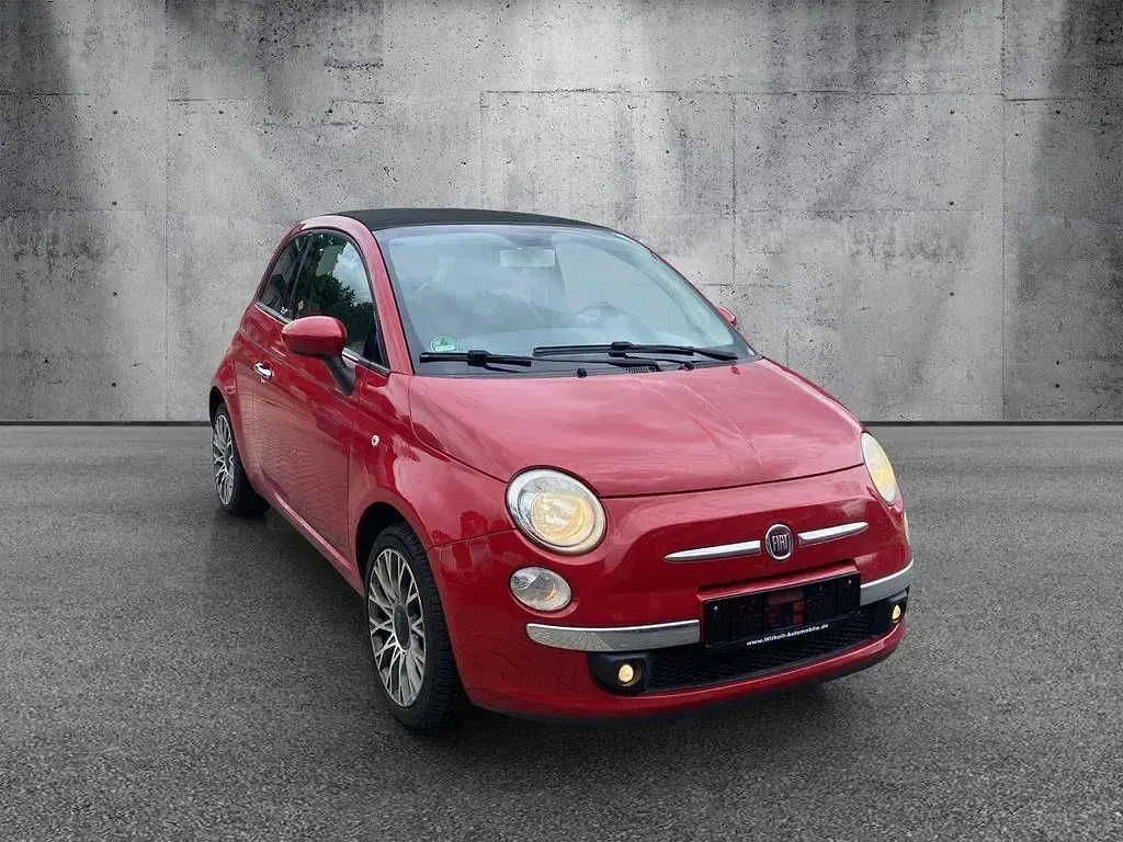 Gebraucht Fiat 500 Lounge 69 PS (50 kW) 2011 Colore esterno (rosso tristrato) Cabrio