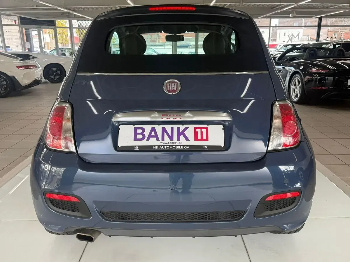 Gebraucht Fiat 500S S 69 PS (50 kW) 2014 Blau Kleinwagen