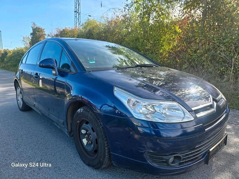 Blau Gebraucht 2007 Citroën C4 Limousine | 1.250 € (Fairer Preis) - Bild 1/4