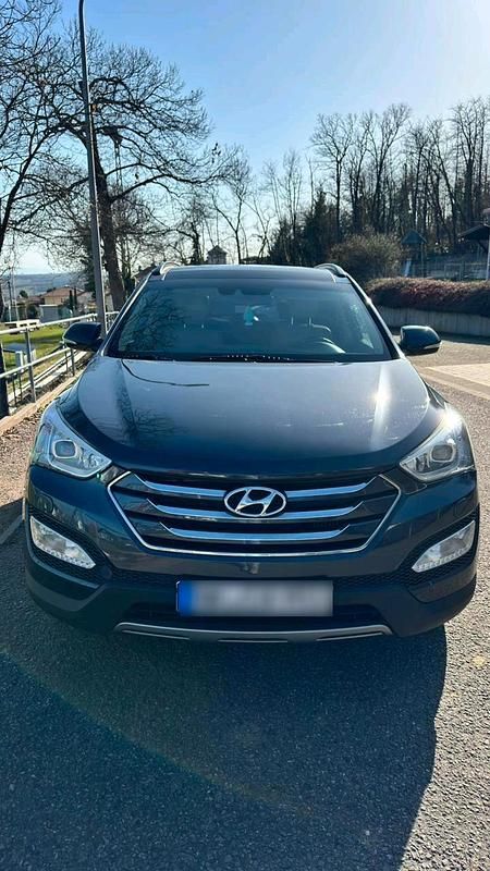 Gebraucht Hyundai Santa Fe Premium 200 PS (147 kW) 2015 Blau SUV
