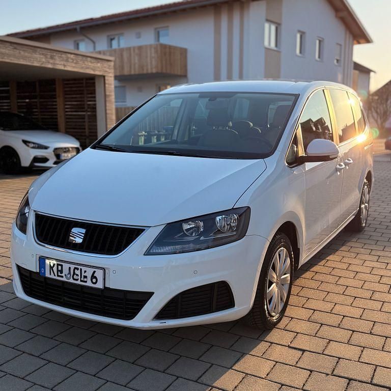 Gebraucht Seat Alhambra 116 PS (85 kW) 2014 Weiß Van / Kleinbus