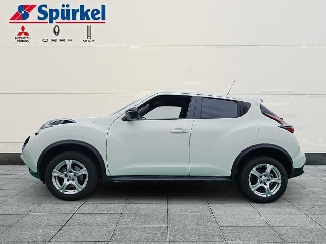 Gebraucht Nissan Juke N-Connecta 117 PS (86 kW) 2016 S) (weiss SUV