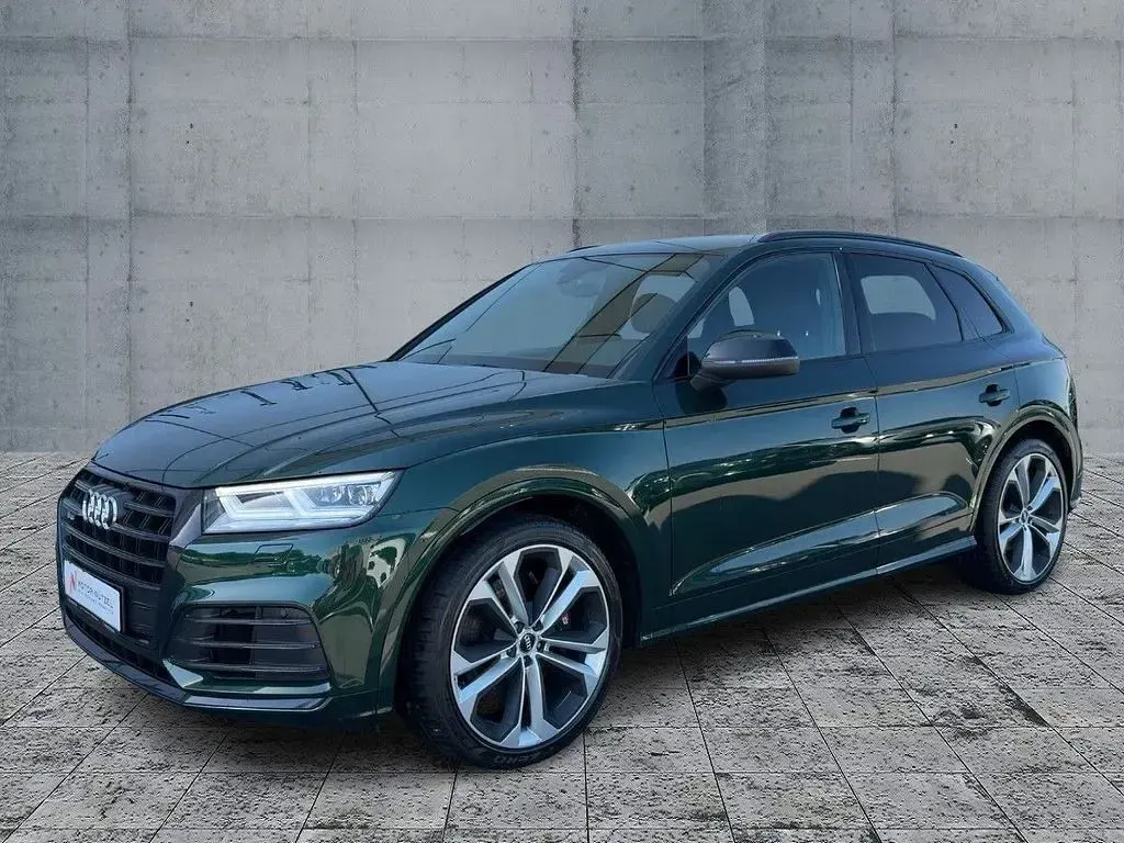 Gebraucht Audi SQ5 Design 347 PS (255 kW) 2019 Azorengrün metallic SUV