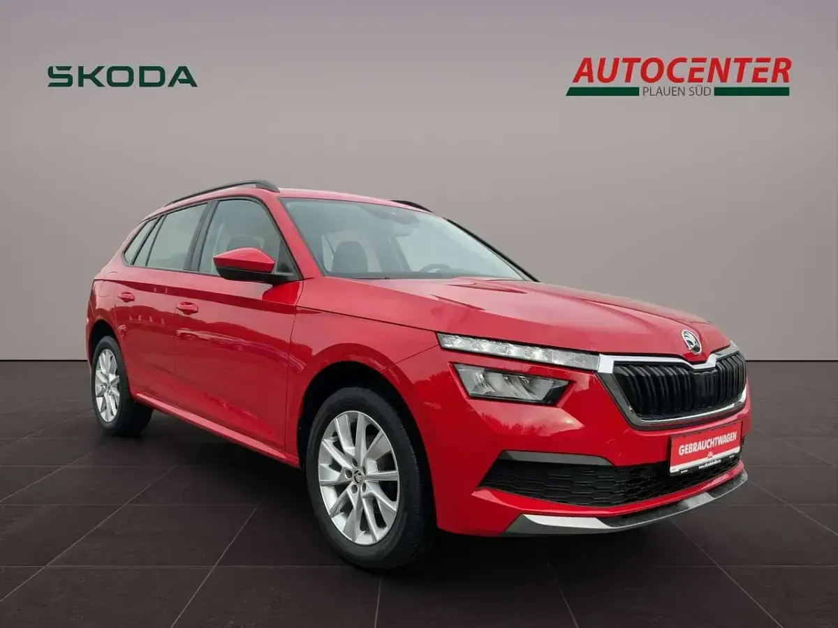 Gebraucht Skoda Kamiq Ambition 116 PS (85 kW) 2019 Rot SUV