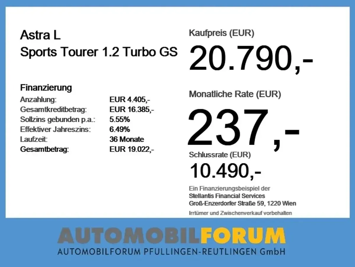 Używany Opel Astra 131 KM (96 kW) 2025 Czarny Kombi