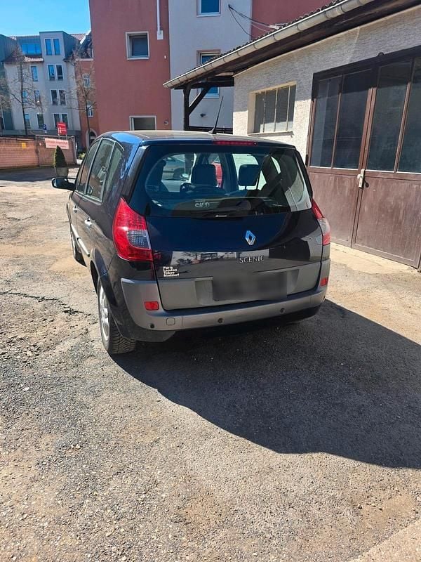 Gebraucht Renault Scénic II 135 PS (99 kW) 2008 Blau Van / Kleinbus