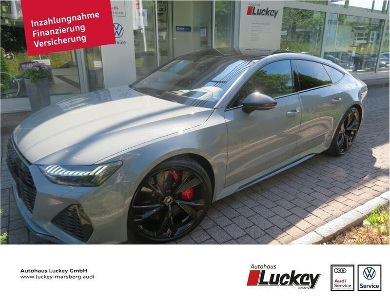 Grau Gebraucht 2024 Audi RS7 Sportback Ambiente Kleinwagen | 124.990 € (Fairer Preis) - Bild 1/4