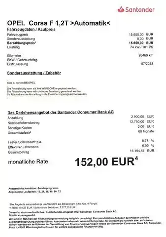Gebraucht Opel Corsa 101 PS (74 kW) 2023 Weiß Kleinwagen