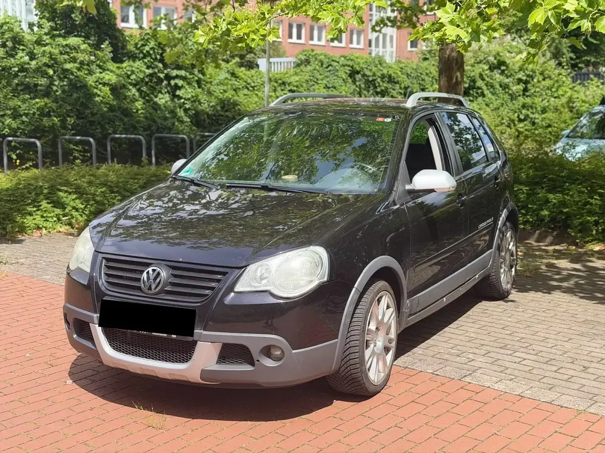 Gebraucht VW Polo Cross 101 PS (74 kW) 2008 Schwarz Kleinwagen