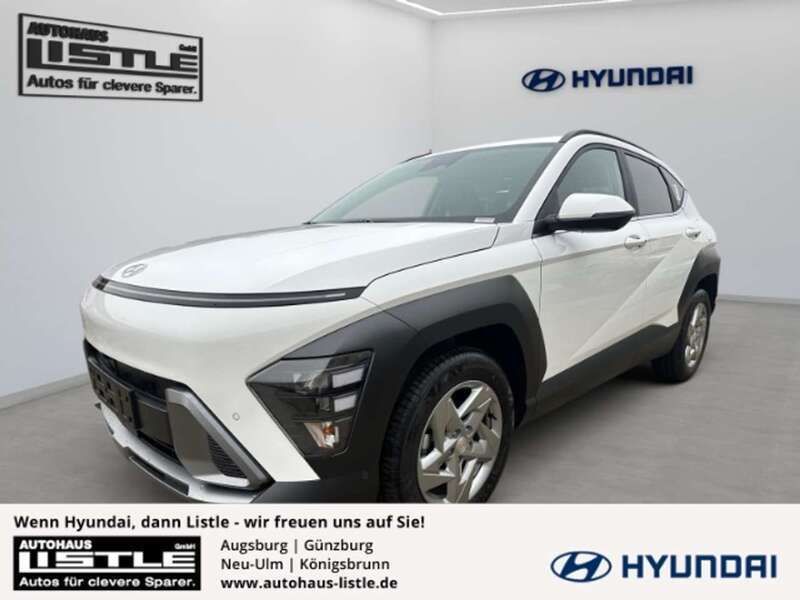 Atlas white Neu 2024 Hyundai Kona Trend SUV | 27.485 € (Fairer Preis) - Bild 1/4