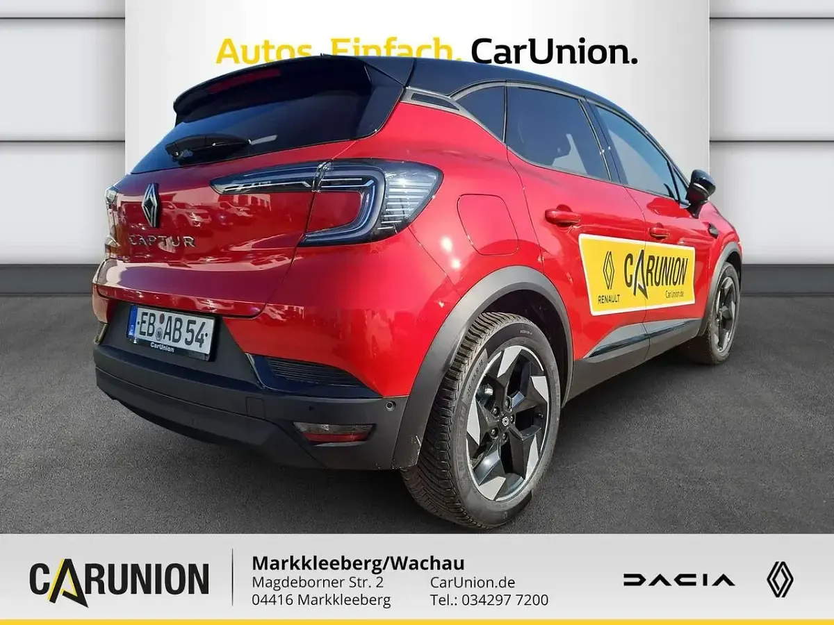 Gebraucht Renault Captur Techno 91 PS (66 kW) 2025 Rot nnp + schwarz gne SUV