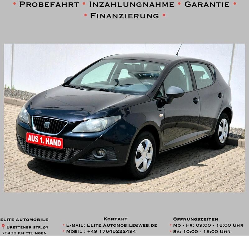 Schwarz Gebraucht 2009 Seat Ibiza Limousine | 4.290 € (Teuer) - Bild 1/4