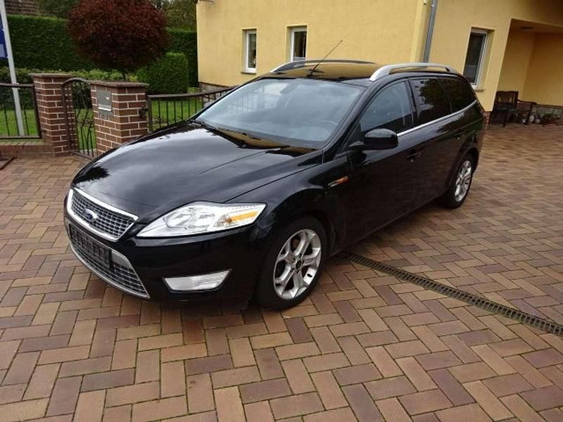 Pantherschwarz metallic Gebraucht 2007 Ford Mondeo Titanium Kombi | 1.850 € (Fairer Preis) - Bild 1/4