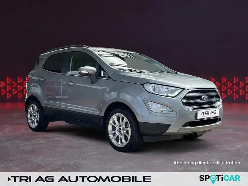 Solarsilber (metallic) Gebraucht 2022 Ford Ecosport Titanium SUV | 15.495 € (Fairer Preis) - Bild 1/4