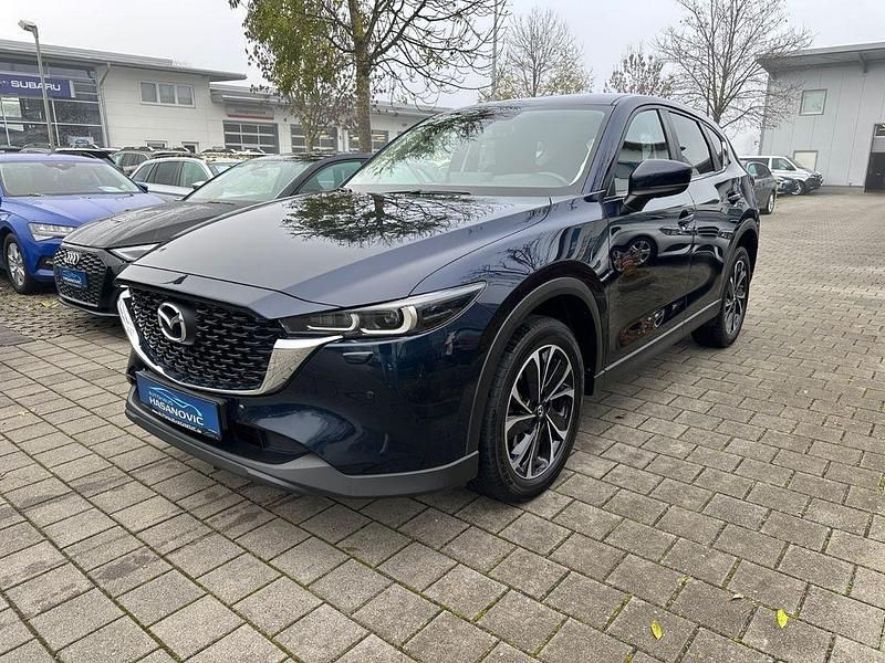 Blau Gebraucht 2022 Mazda CX-5 Ad'Vantage SUV | 22.900 € (Teuer) - Bild 1/4