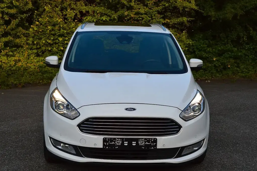 Gebraucht Ford Galaxy Titanium 179 PS (131 kW) 2018 Weiß Van / Kleinbus