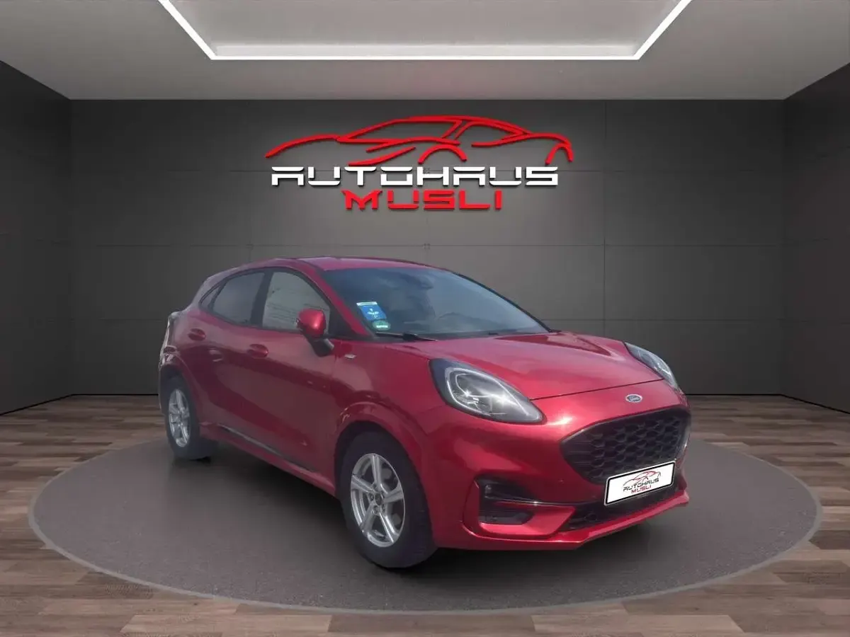 Gebraucht Ford Puma ST-Line X 125 PS (91 kW) 2021 Fantastic red tc SUV