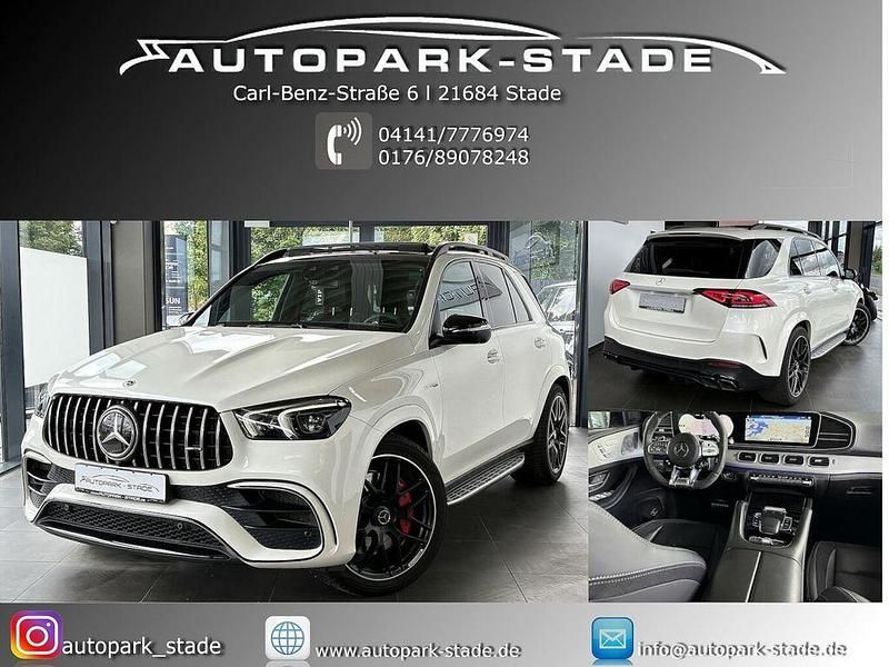 Diamantweiss metalliclack Gebraucht 2021 Mercedes GLE63 AMG AMG SUV | 87.690 € (Superpreis) - Bild 1/4