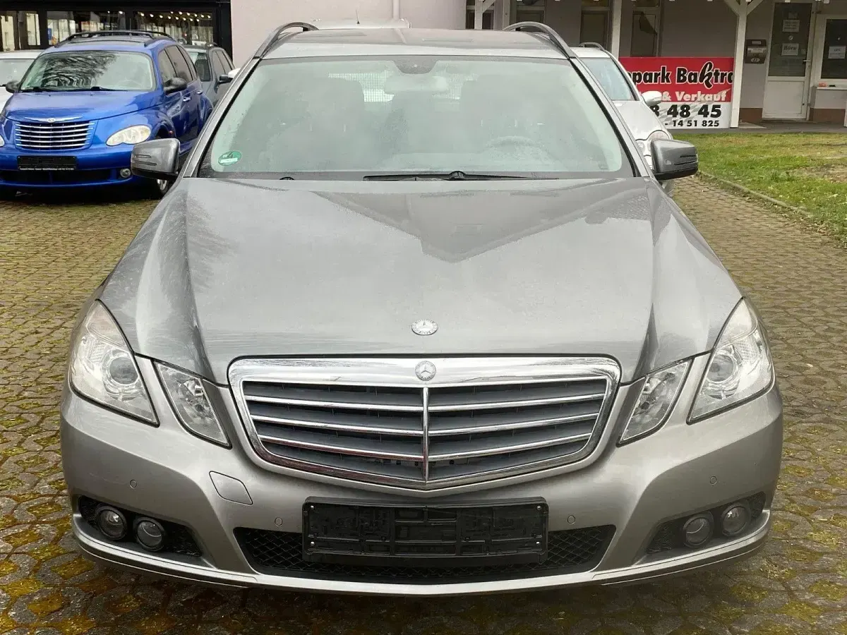 Brugt Mercedes E200 136 HK (100 kW) 2010 Sølv Stationcar