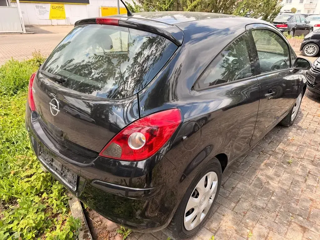 Gebraucht Opel Corsa Edition 80 PS (58 kW) 2009 Schwarz Kleinwagen