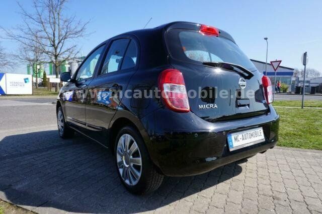 Gebraucht Nissan Micra Acenta 80 PS (58 kW) 2011 Schwarz metallic Kleinwagen