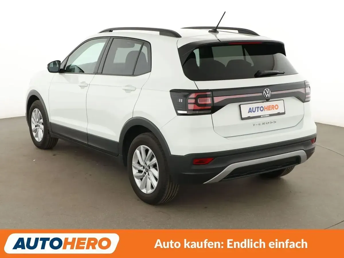 Gebraucht VW T-Cross Life 110 PS (80 kW) 2021 Weiß SUV