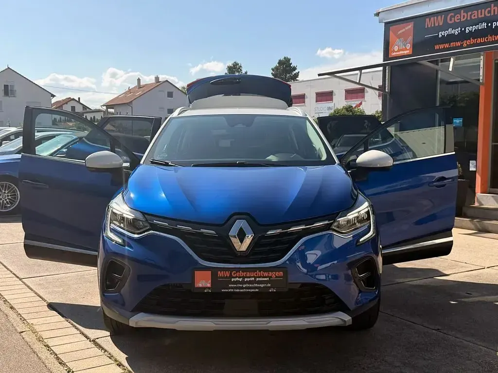 Gebraucht Renault Captur Edition One 154 PS (113 kW) 2020 Blau SUV