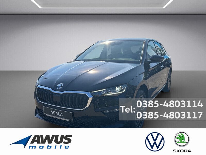 Schwarz Gebraucht 2022 Skoda Scala Drive Kleinwagen | 33.660 € - Bild 1/4