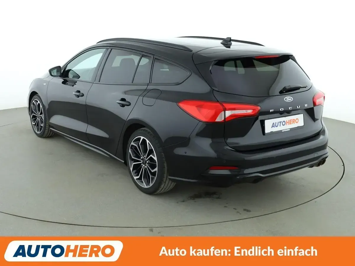 Brugt Ford Focus ST-Line 151 HK (111 kW) 2020 Sort Stationcar