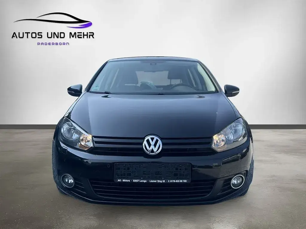 Gebraucht VW Golf VII Match 105 PS (77 kW) 2012 Schwarz Limousine