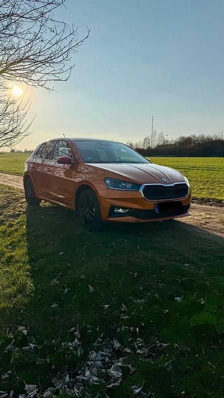Gebraucht Skoda Fabia 110 PS (80 kW) 2021 Orange Kleinwagen