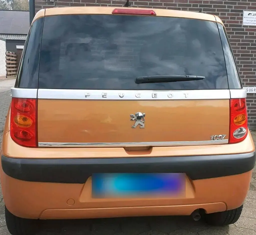 Gebraucht Peugeot 1007 73 PS (53 kW) 2006 Orange Van / Kleinbus