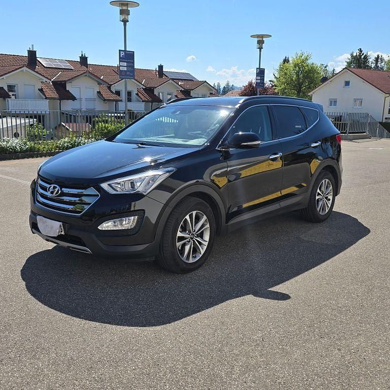 Schwarz Gebraucht 2015 Hyundai Santa Fe Premium SUV | 16.200 € (Superpreis) - Bild 1/4