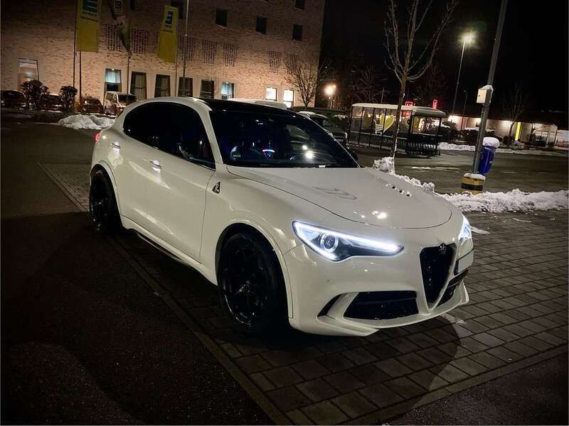 Weiß Gebraucht 2019 Alfa Romeo Stelvio Quadrifoglio Verde SUV | 36.300 € (Teuer) - Bild 1/4