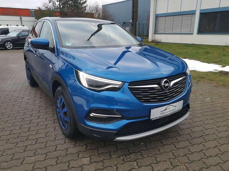 Topas blau Gebraucht 2017 Opel Grandland X Dynamic SUV | 12.499 € (Fairer Preis) - Bild 1/4