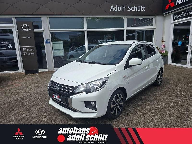 Islandweiß Gebraucht 2022 Mitsubishi Space Star Select+ Limousine | 10.490 € (Fairer Preis) - Bild 1/4