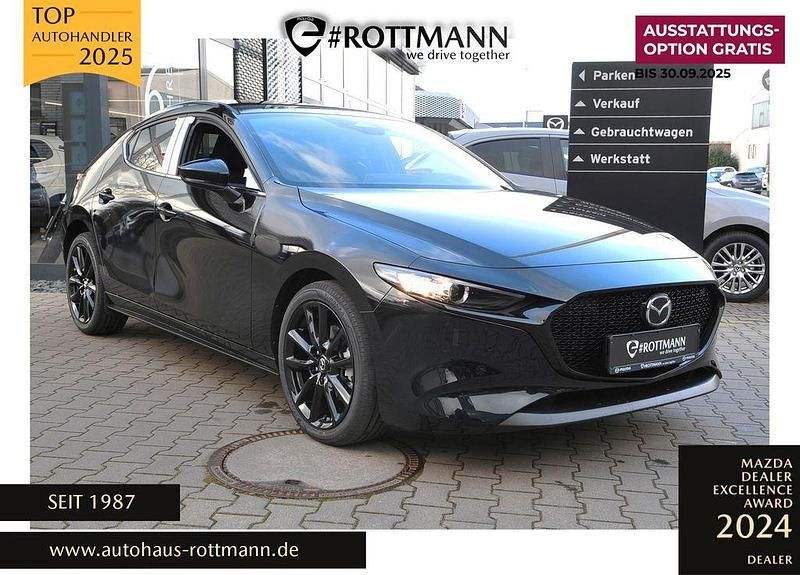 Schwarz Neu 2025 Mazda 3 Homura-Line Limousine | 27.170 € (Guter Preis) - Bild 1/4