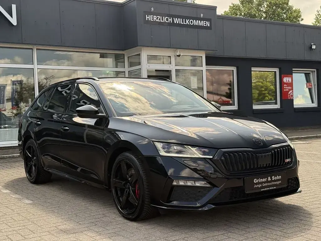 Gebraucht Skoda Octavia RS 245 PS (180 kW) 2024 Schwarz Limousine