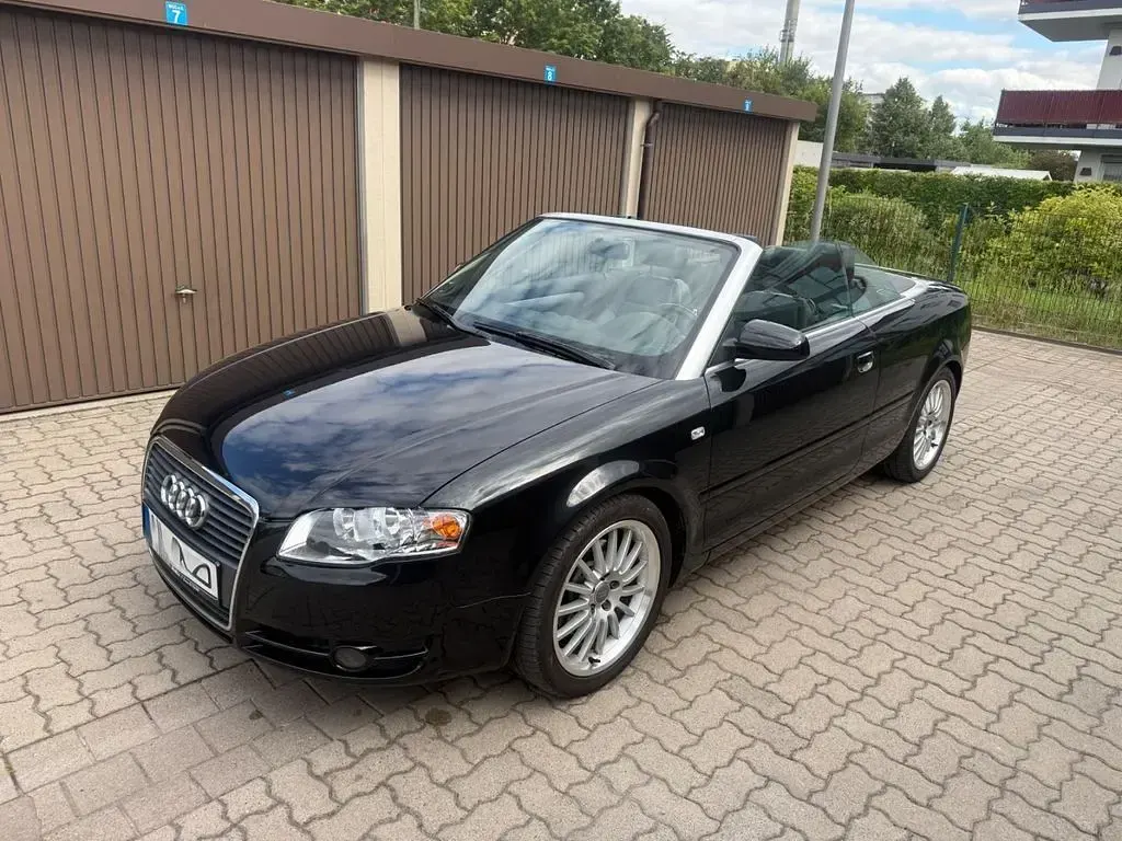 Gebraucht Audi A4 Cabriolet 163 PS (119 kW) 2008 Schwarz Cabrio