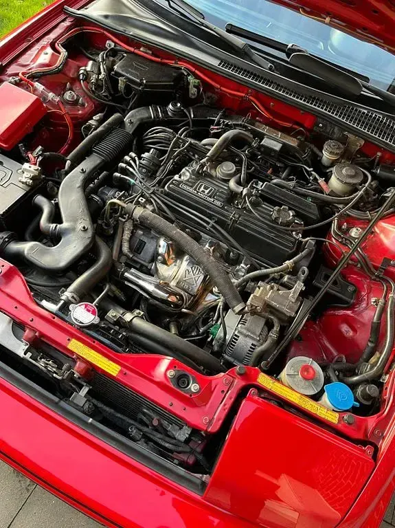 Gebraucht Honda Prelude 109 PS (80 kW) 1991 Rot Coupé