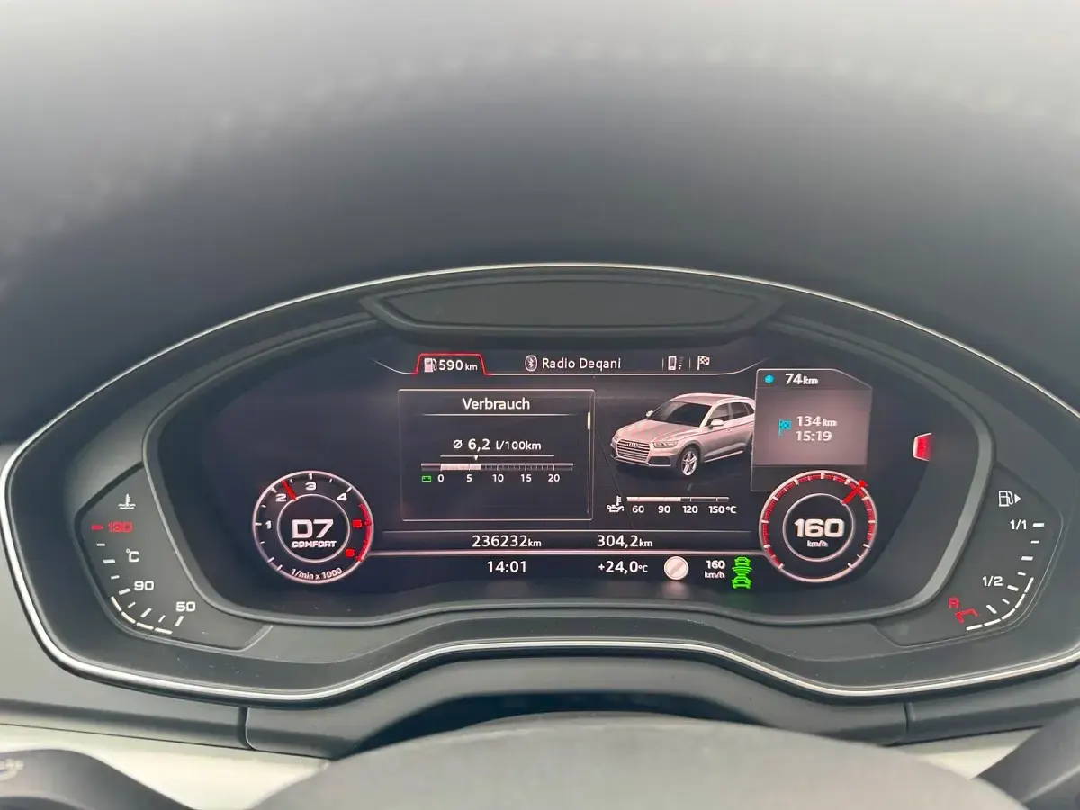 Gebraucht Audi Q5 190 PS (139 kW) 2018 Schwarz SUV
