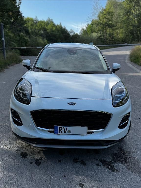 Gebraucht Ford Puma Titanium 125 PS (91 kW) 2021 Weiß SUV