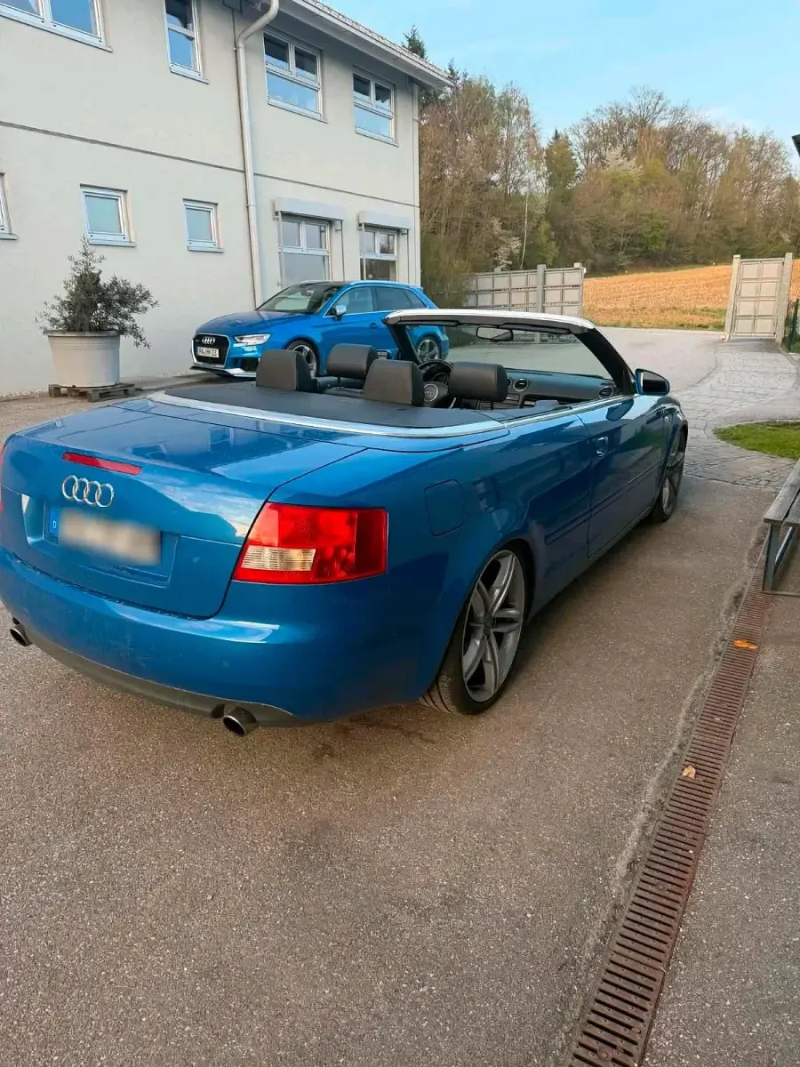 Gebraucht Audi A4 Cabriolet 163 PS (119 kW) 2003 Blau Cabrio