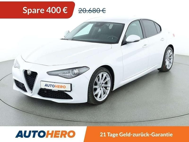 Weiß Gebraucht 2018 Alfa Romeo Giulia Super Limousine | 20.280 € (Fairer Preis) - Bild 1/3