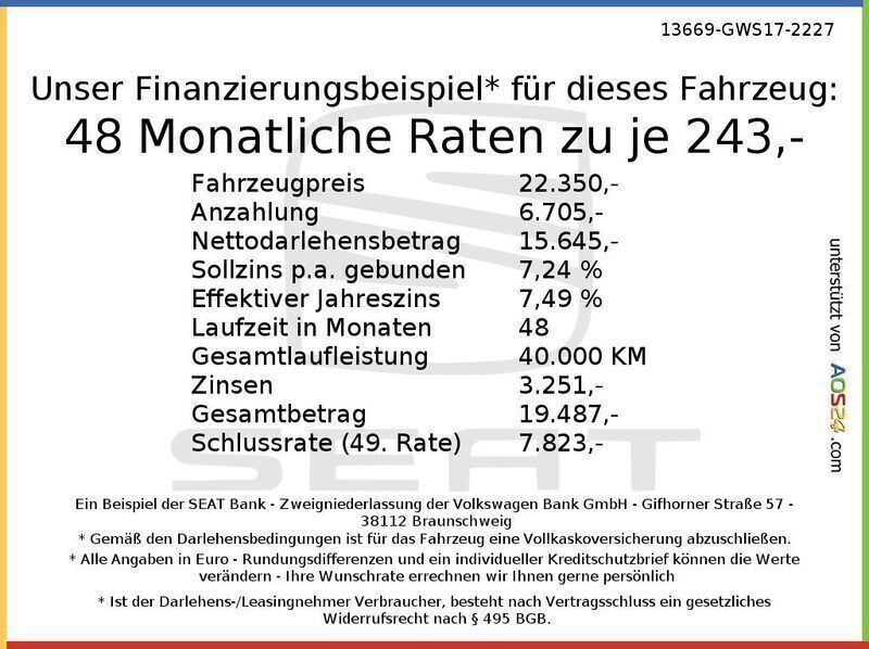 Schwarz Gebraucht 2023 Seat Arona FR SUV | 23.850 € (Fairer Preis) - Bild 1/1