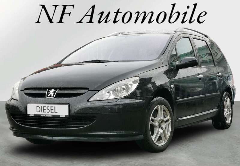 Schwarz Gebraucht 2004 Peugeot 307 Premium Kombi | 3.980 € - Bild 1/4