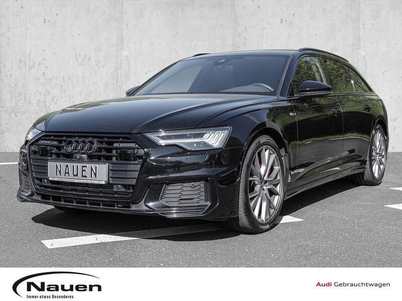Mythosschwarz metallic Gebraucht 2021 Audi A6 S-Line Kombi | 36.451 € (Superpreis) - Bild 1/3